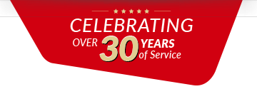 Celebrating Over 30 Years of Service